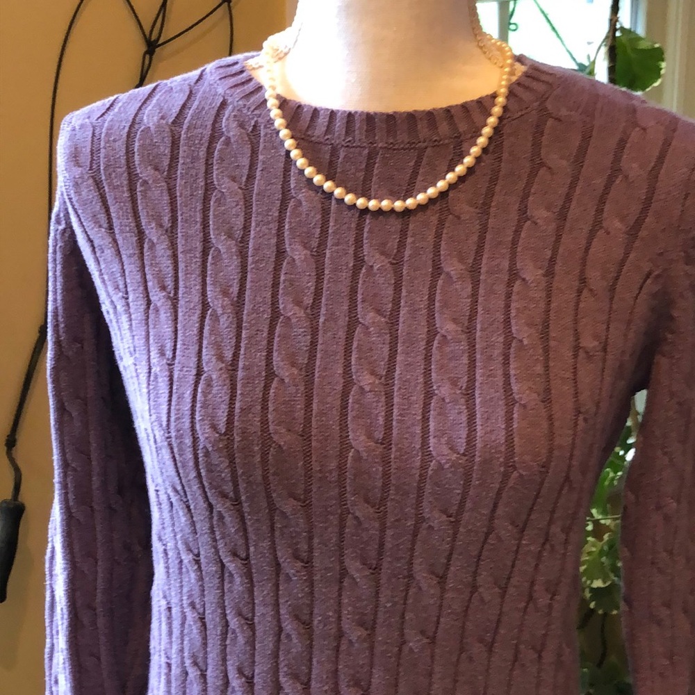St Johns Bay Cable Knit Sweater